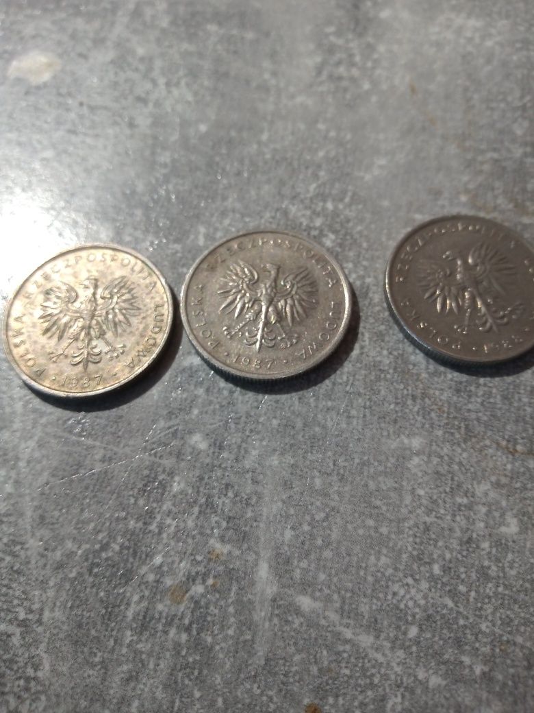 Monety 10zl z 1987i1988