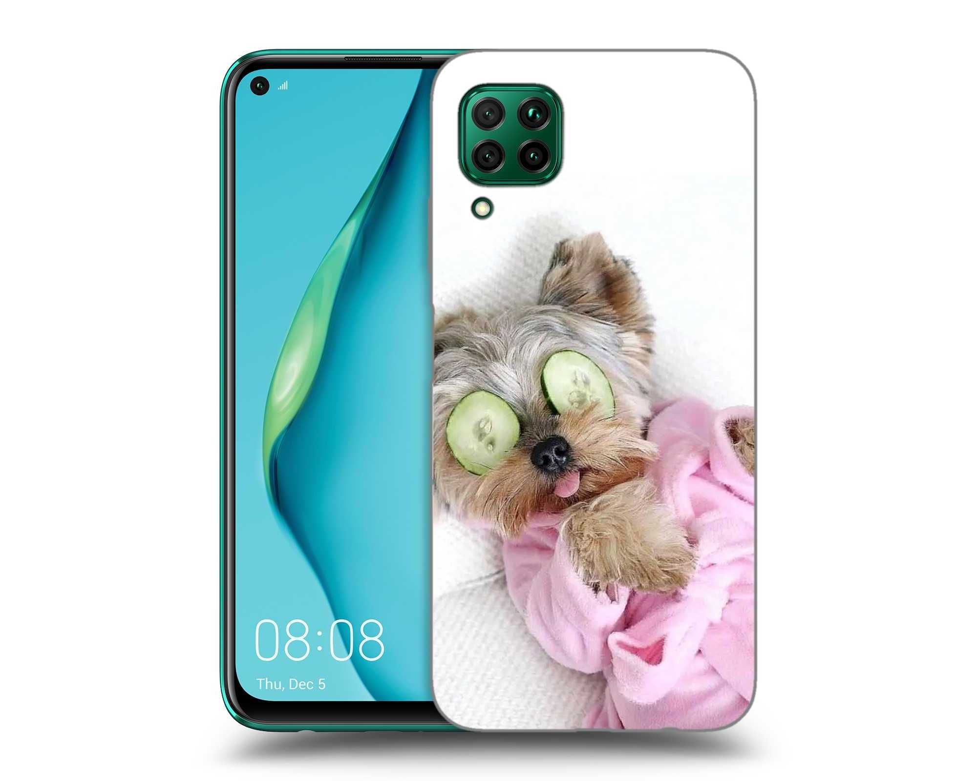 Etui z pieskiem Yorkiem York iPhone Samsung OPPO VIVO Realme Nokia