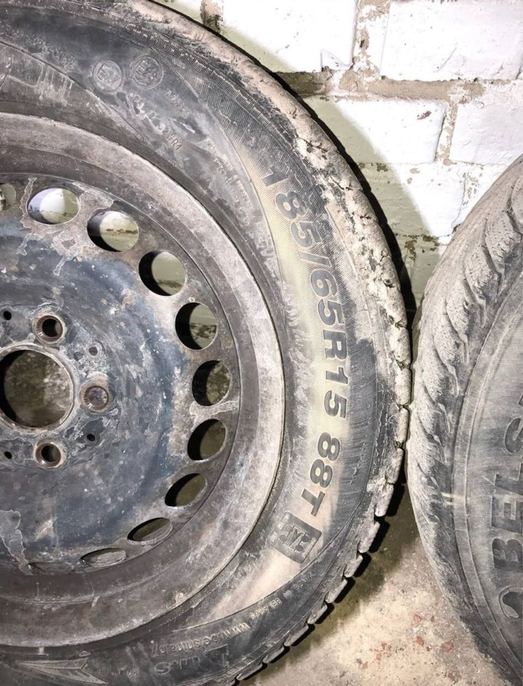 Колеса 5*112 R15 зимові протектор 7мм