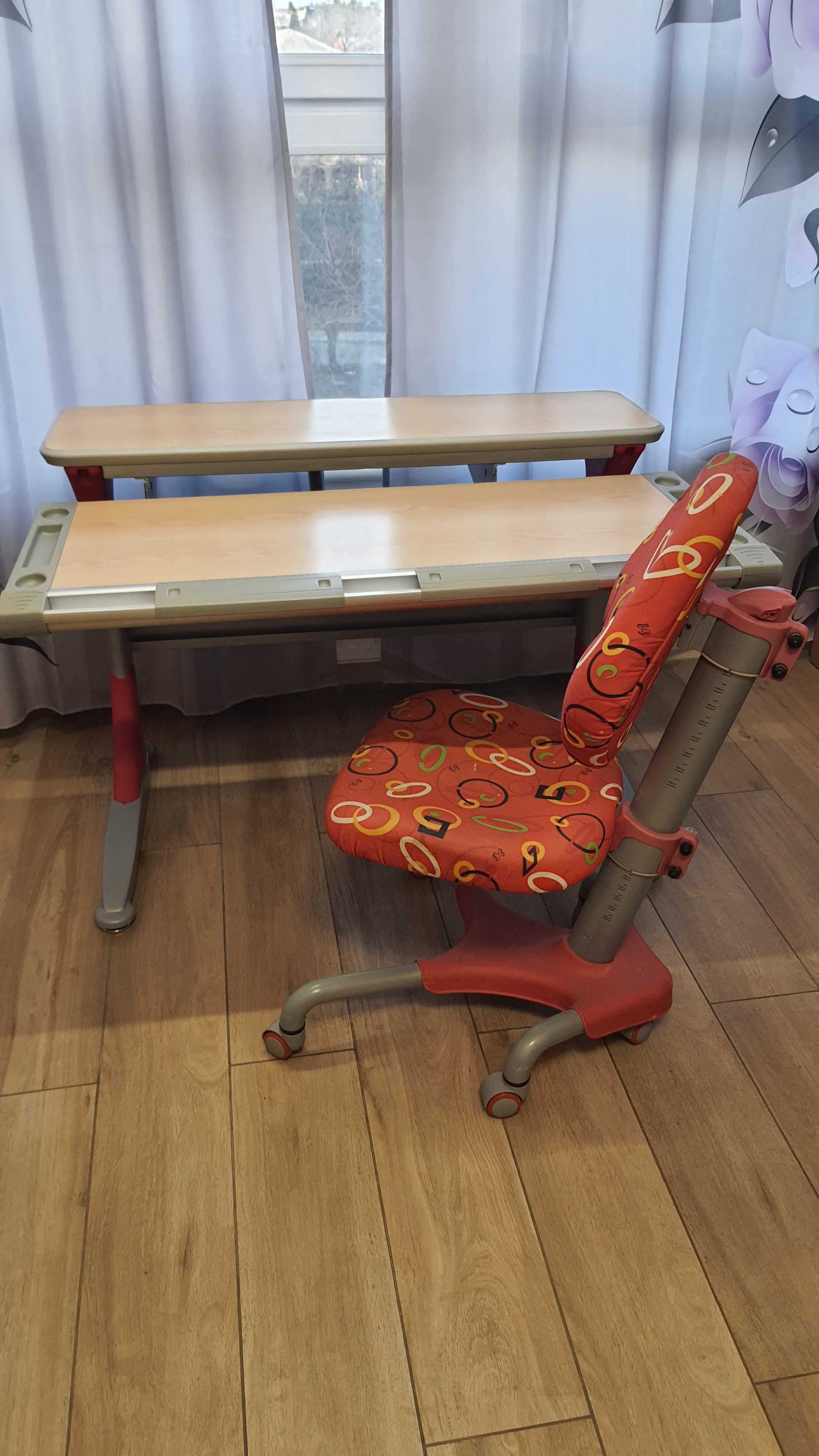 Дитячий стіл та крісло Mealux (регулювання по висоті та нахилу)