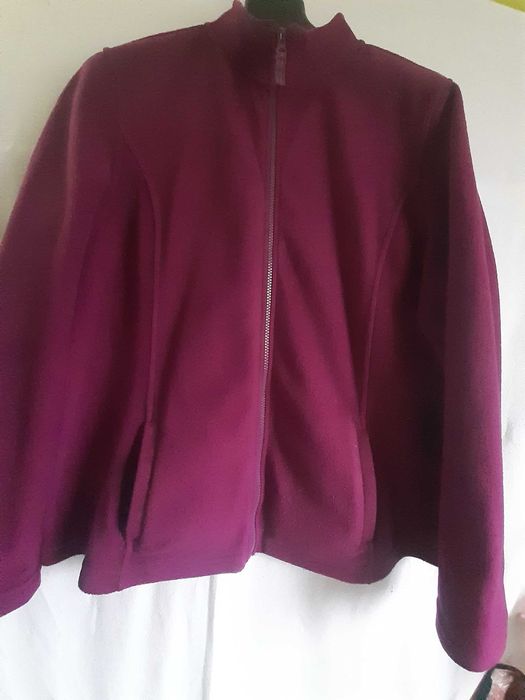 Кофта флисовая на молнии пог-64 см