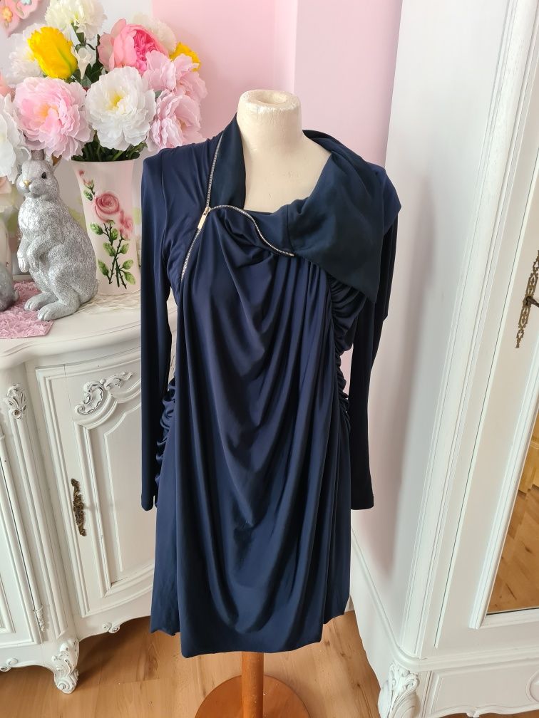 Elisabetta Franchi Gold unikatowa sukienka tunika! 40 L
