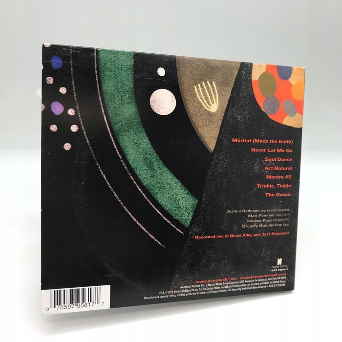 cd - joshua redman - trios live