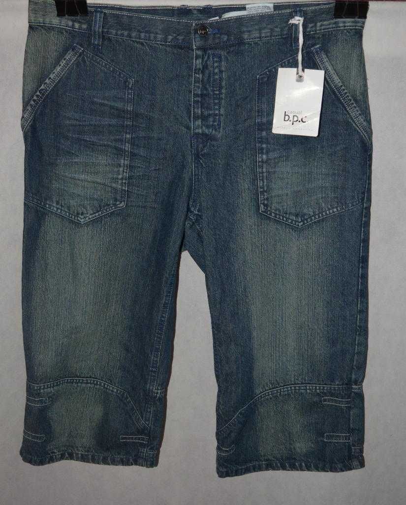 Jeansowe spodenki Bonprix 56 męskie XL