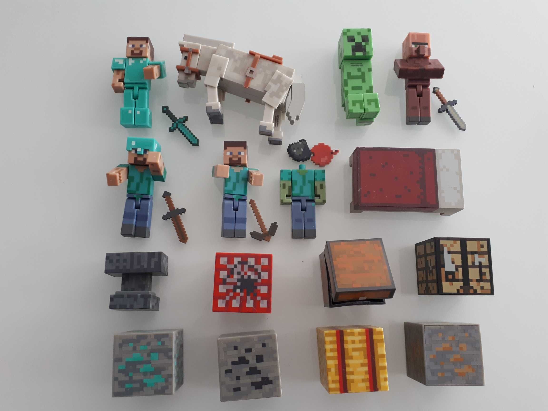 Figurki Minecraft Mojang oryginalne zestaw