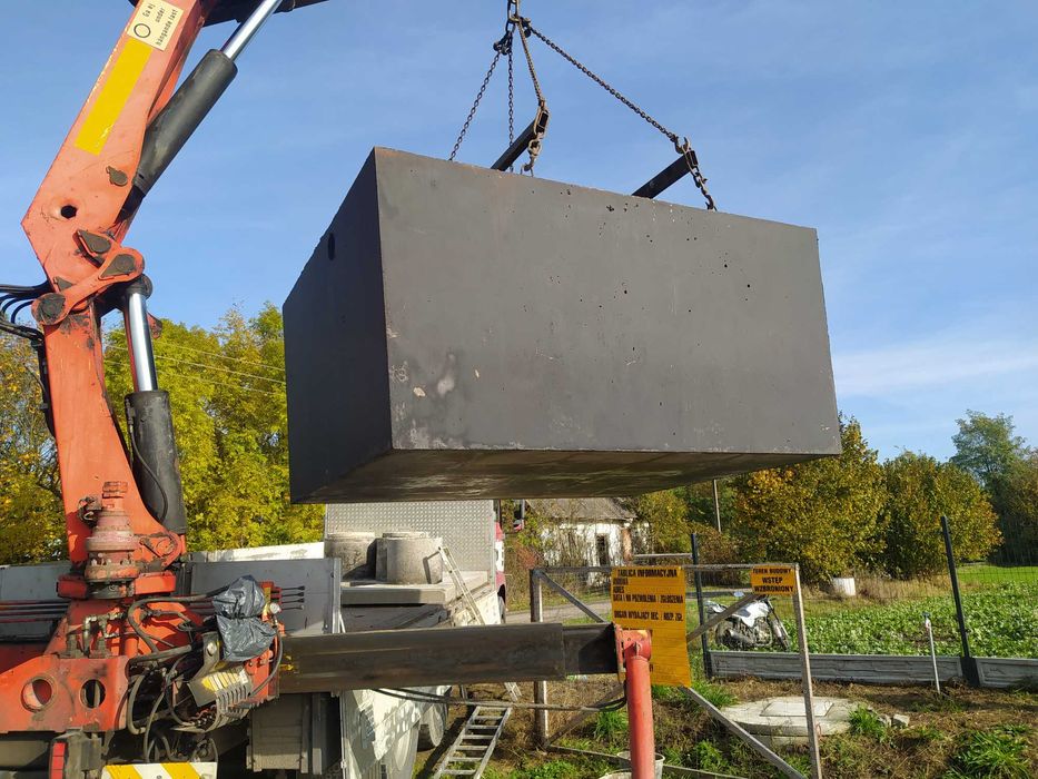 Szambo Betonowe Szamba Kanał Samochodowy Piwnica