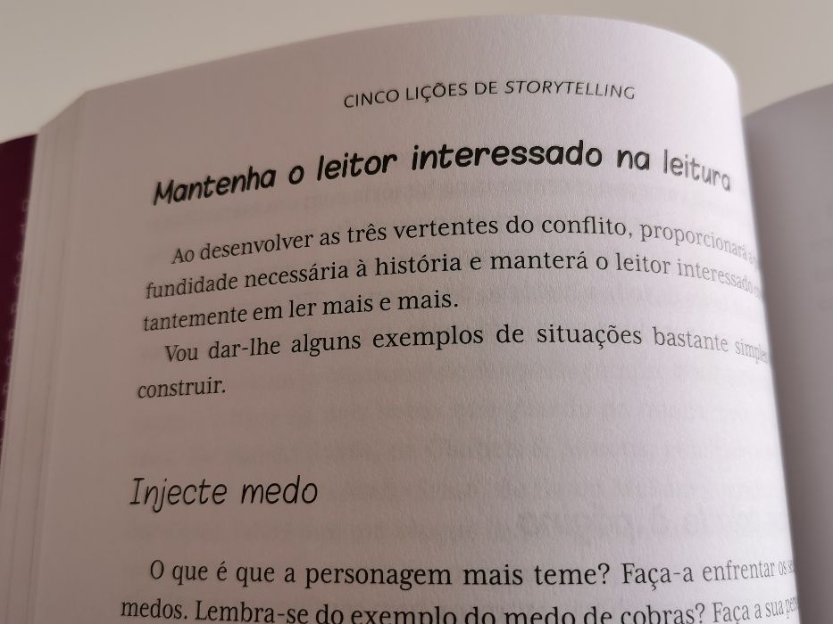 "5 lições de Storytelling" - Aprender a contar histórias (NOVO)