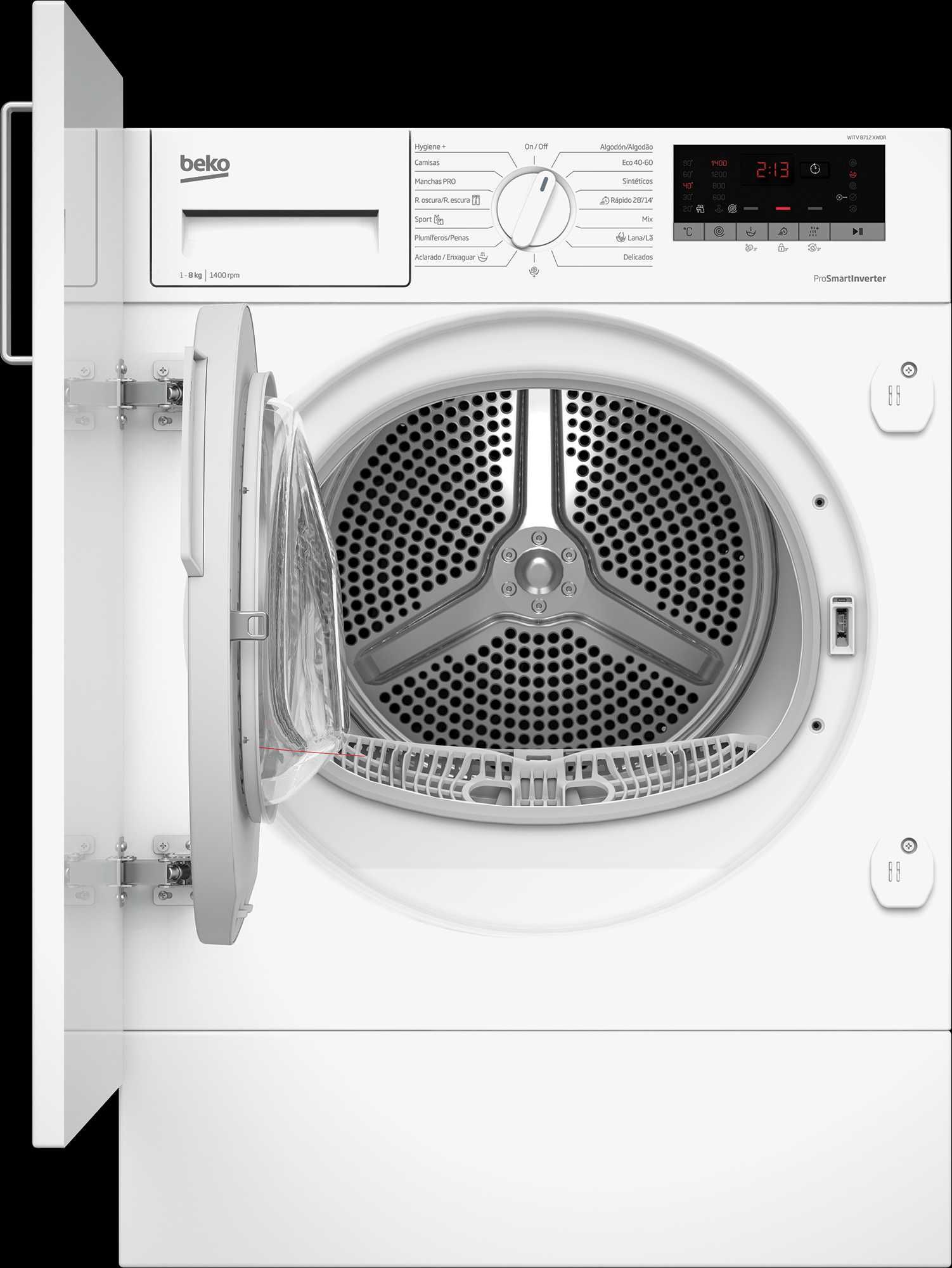 Máquina lavar roupa de encastre BEKO WITV 8712X W0R nova com garantia