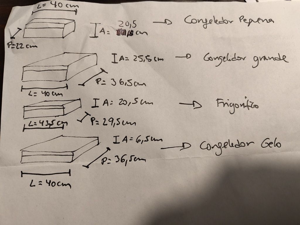 Acessórios frigorífico Whirlpool IKEA