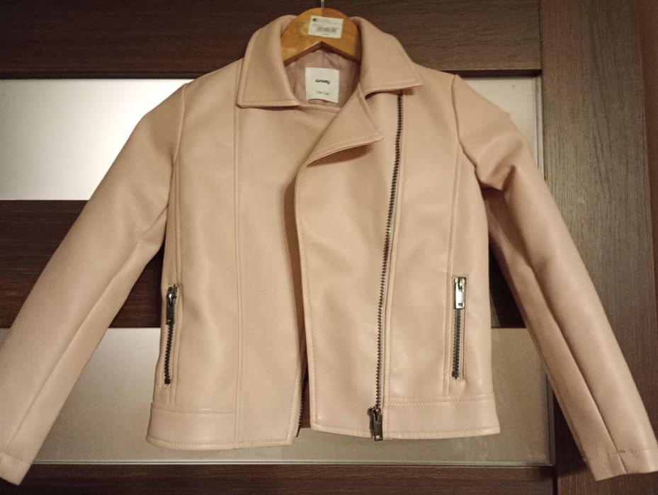 Kurtka ramoneska dziewczęca 134