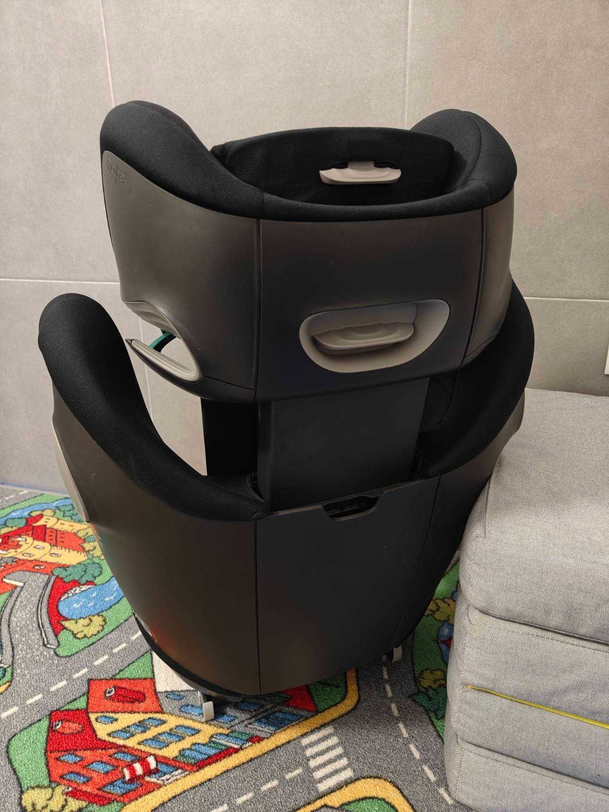 Cadeira Auto Cybex Solution S i-Fix Preta - Bom Estado, Isofix