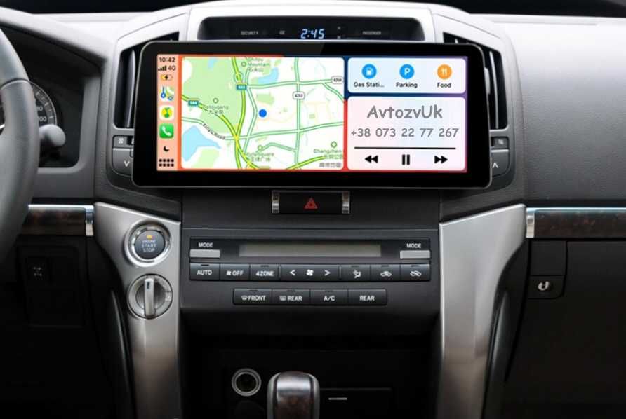 Магнитола LC 200 LAND CRUISER 200 Toyota Tesla LC200  CarPlay Android