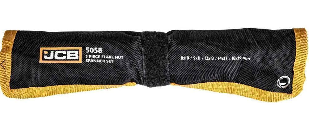 Набір розрізних ключів в чохлі JCB Tools JCB-5058P Ключи разрезные