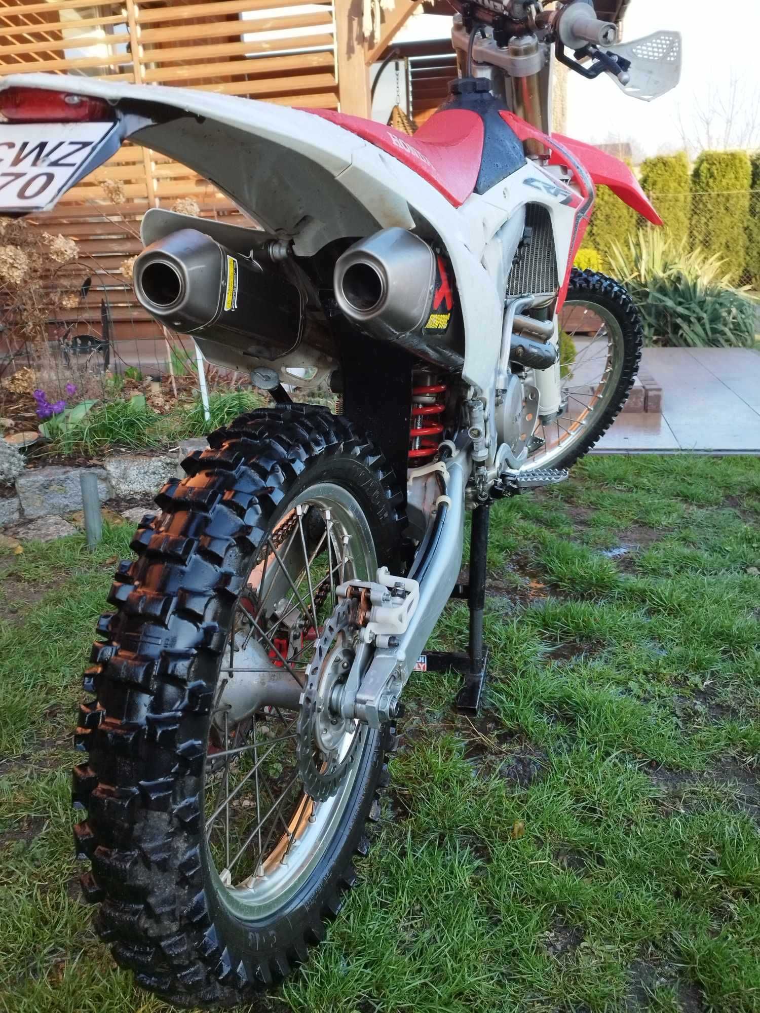 Honda crf250 z możliwością rejestracji