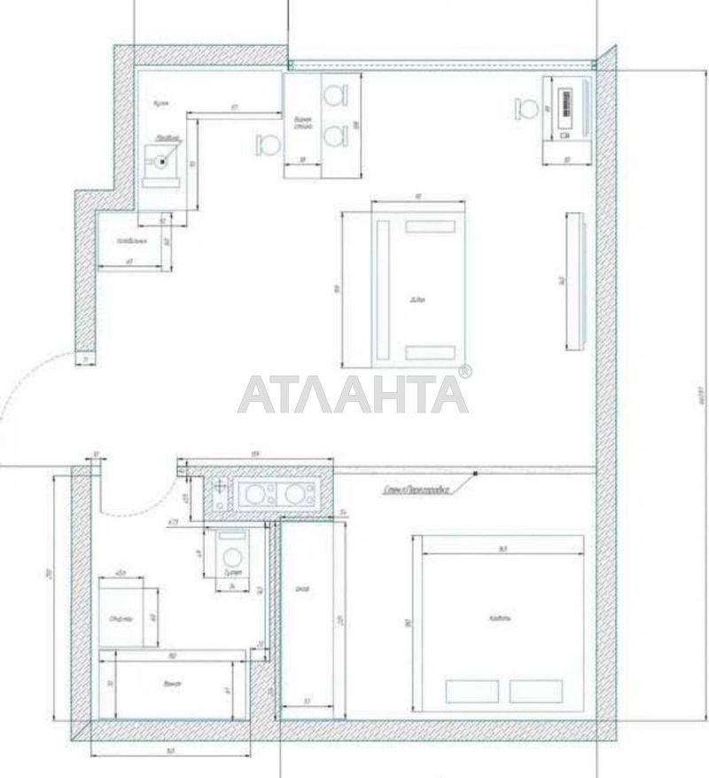 1-кімнатна квартира. Суворовський. Котовського