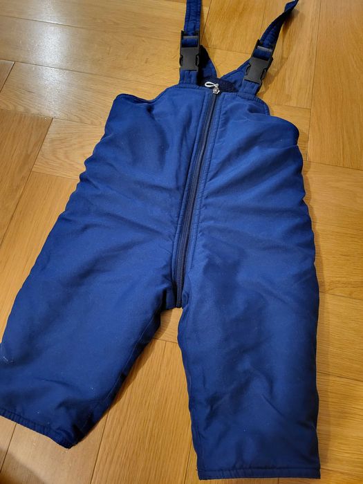 Spodnie ocieplane dla niemowlaka r 80