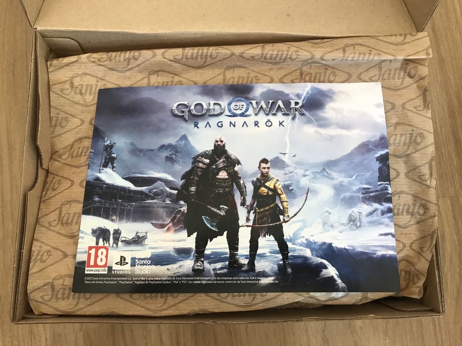 Ténis Sanjo, edição limitada God of War, novos