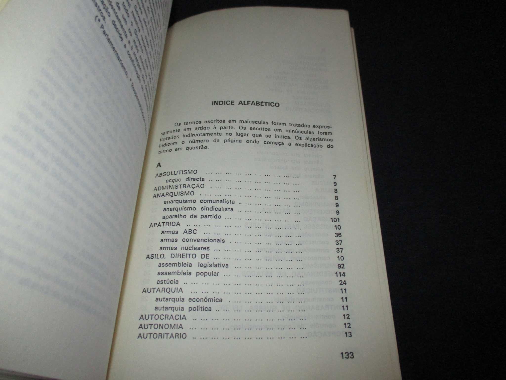 Livro Dicionário Popular de Política José Maria Coloma