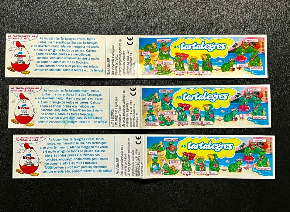 Киндер вкладыши,черепахи,панды