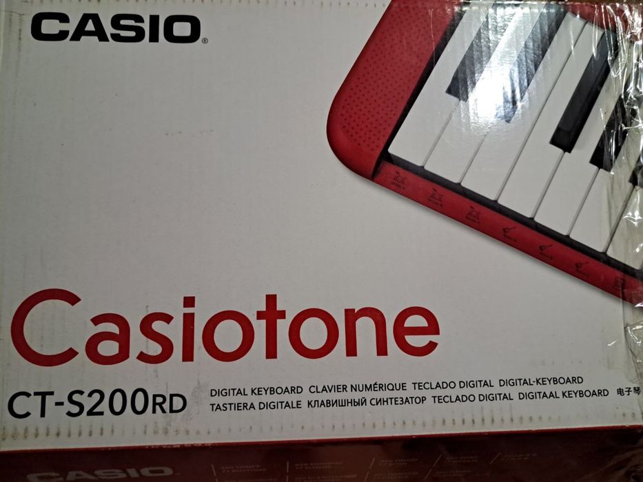 Синтезатор casio ct-s200rd