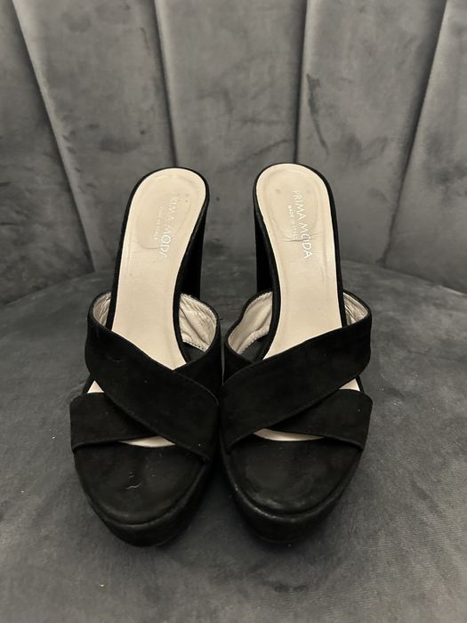 Klapki na słupku prima moda 36