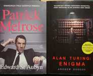 2x Ekranizacja Alan Turing Enigma Andrew Hodges Patrick Melrose Edward