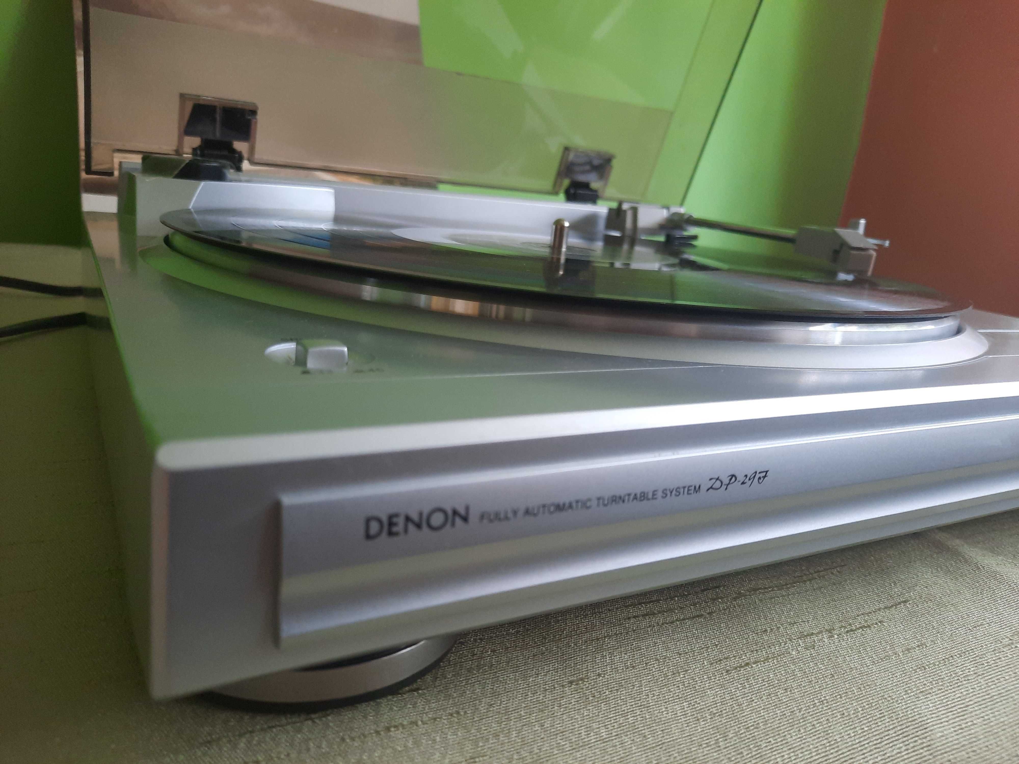 Gramofon DENON DP 29f-srebrny