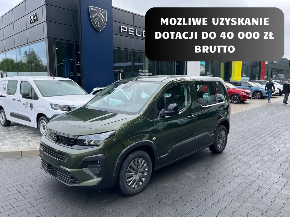 Peugeot Rifter Peugeot e-Rifter Standard Allure Elektryczny 136 KM| od ręki