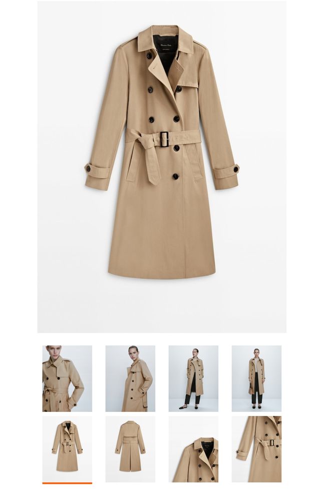 Trencz Massimo Dutti M