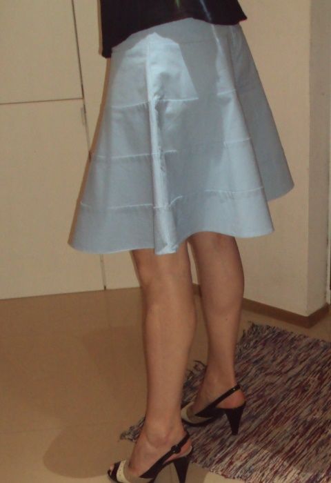 Spódnica Orsay S/36 niebieska, nowa, lato/wakacje/spacer/biuro/praca