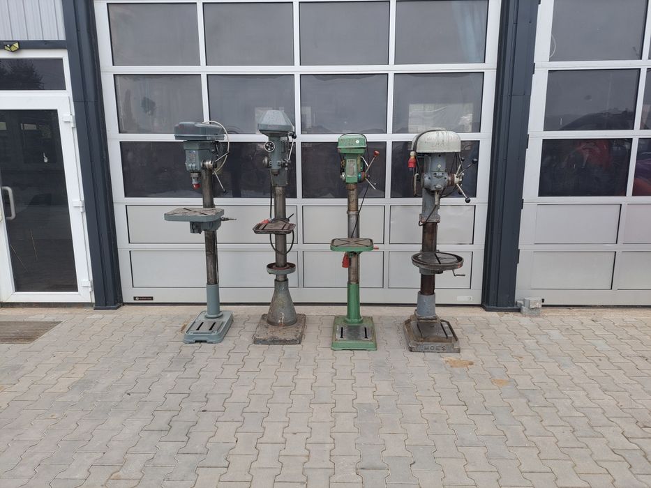 Wiertarka stolowa kolumnowa na siłę i na 220 V