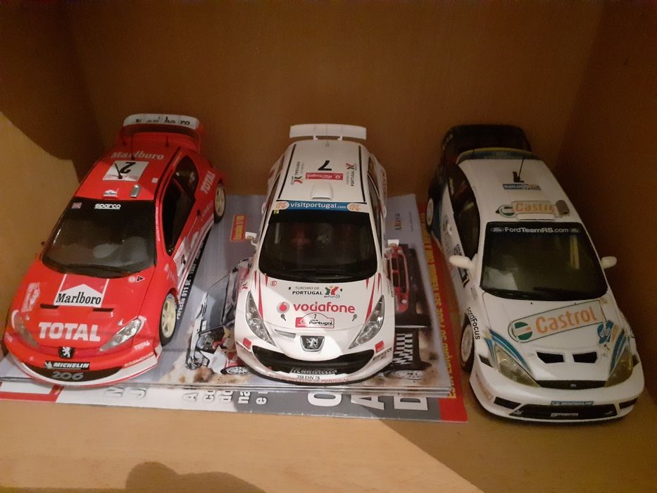 Carros rally 1/18