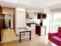 LUX_PROJEKT ARCHITEKTA_50m2_ ogródek_Widok na park_Marina Mokotów