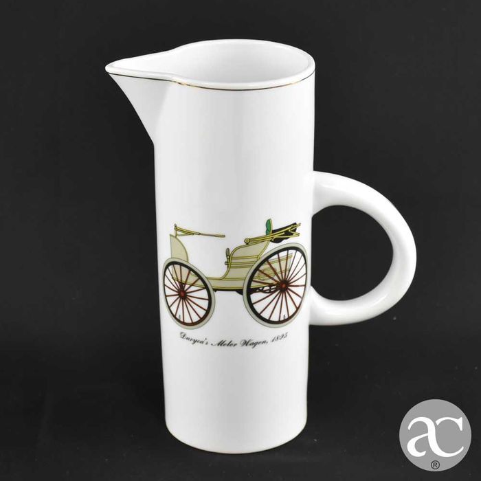 Conjunto de Jarro e copos Porcelana Artibus, Arte Decô