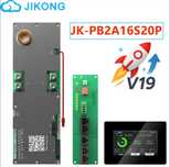 JK-BMS V19 200A 2A 8-16S na magazyn 48V ze szklanym ekranem 4.3 cala