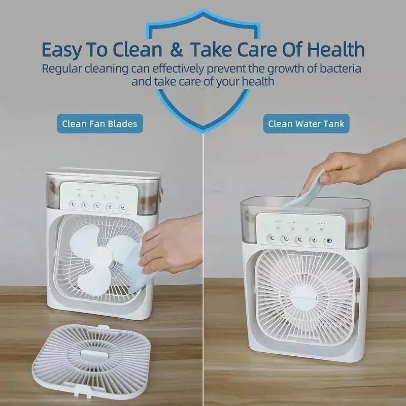 Ventilador com humificação