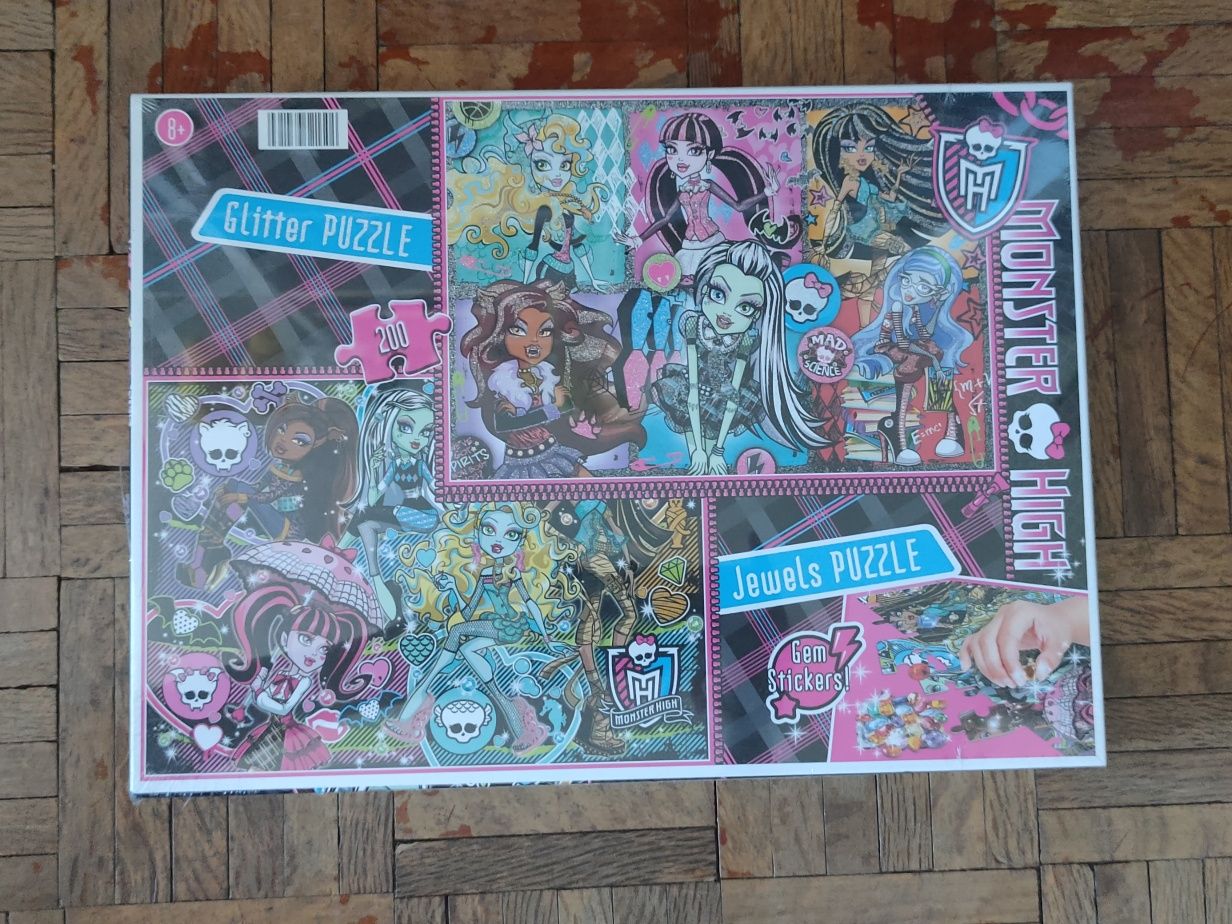 Puzzle para criança Monster High