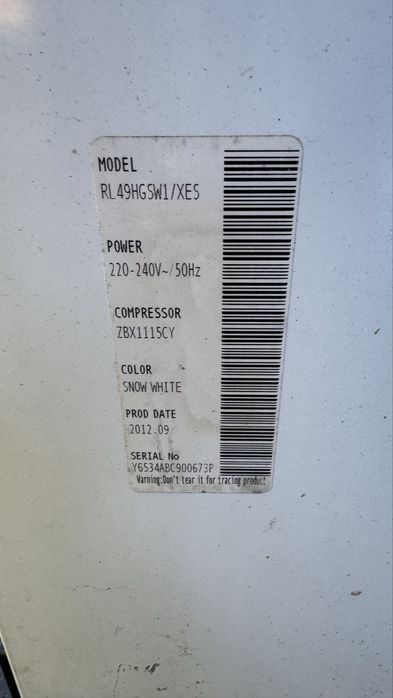 Frigorífico Samsung para reparar ou peças