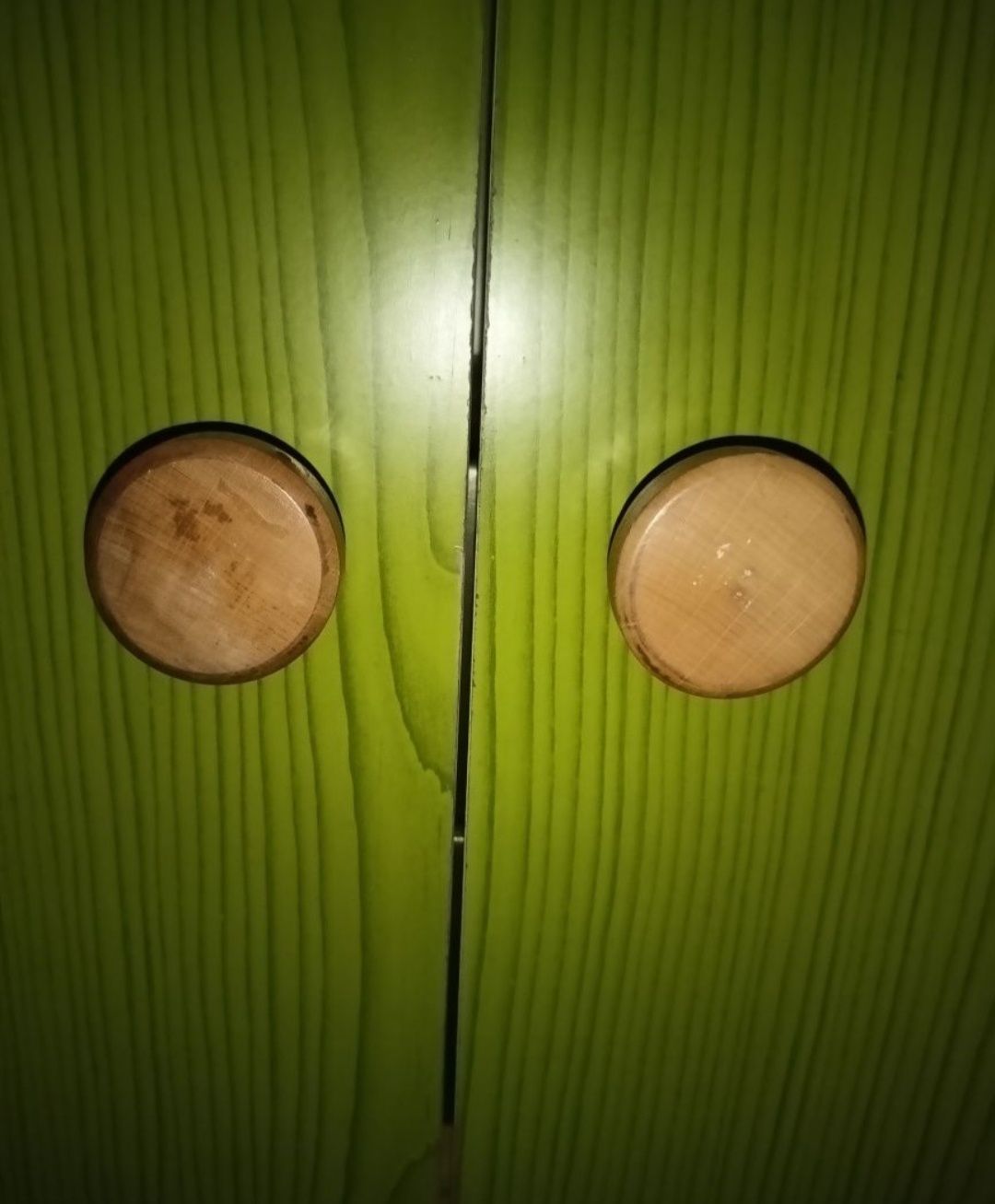 Uchwyt okrągły drewniany z drewna do mebli meblowy gałka duża duży