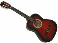 NOWA! Gitara Akustyczna 3/4 z Pokrowcem i Pasem + Komplet Strun