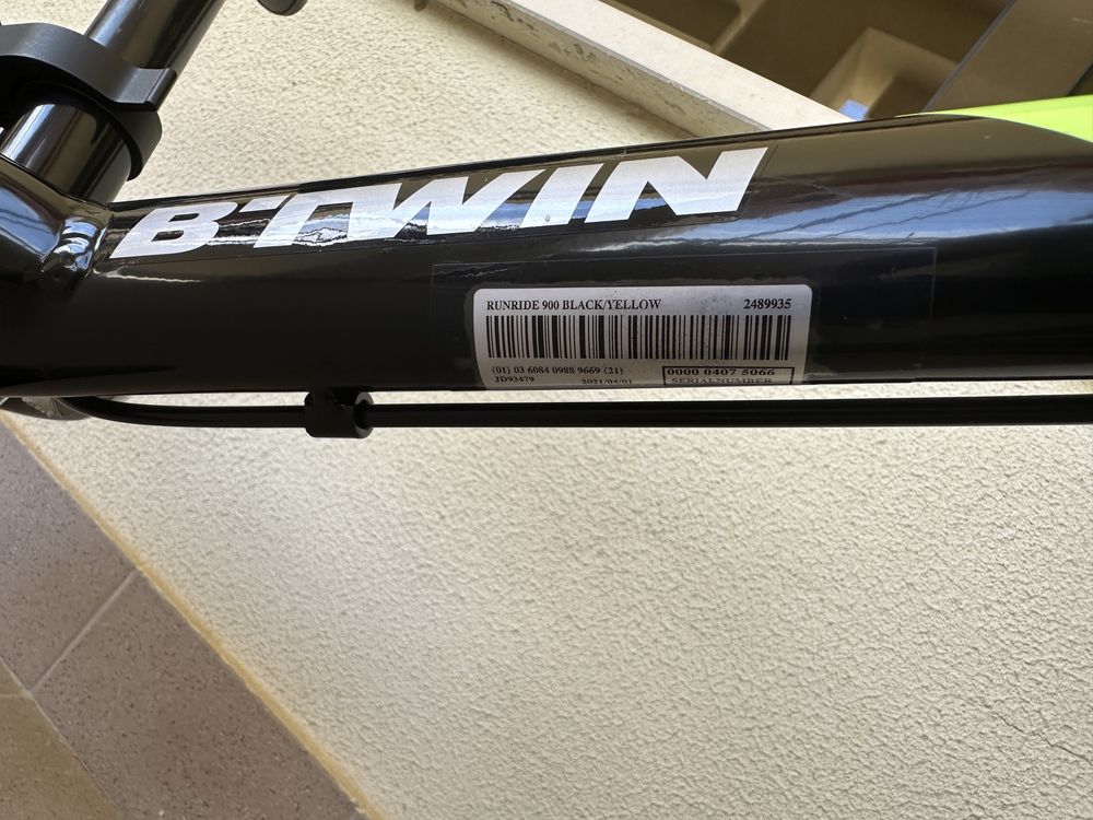 Bicicleta 12” Runride 900 Black