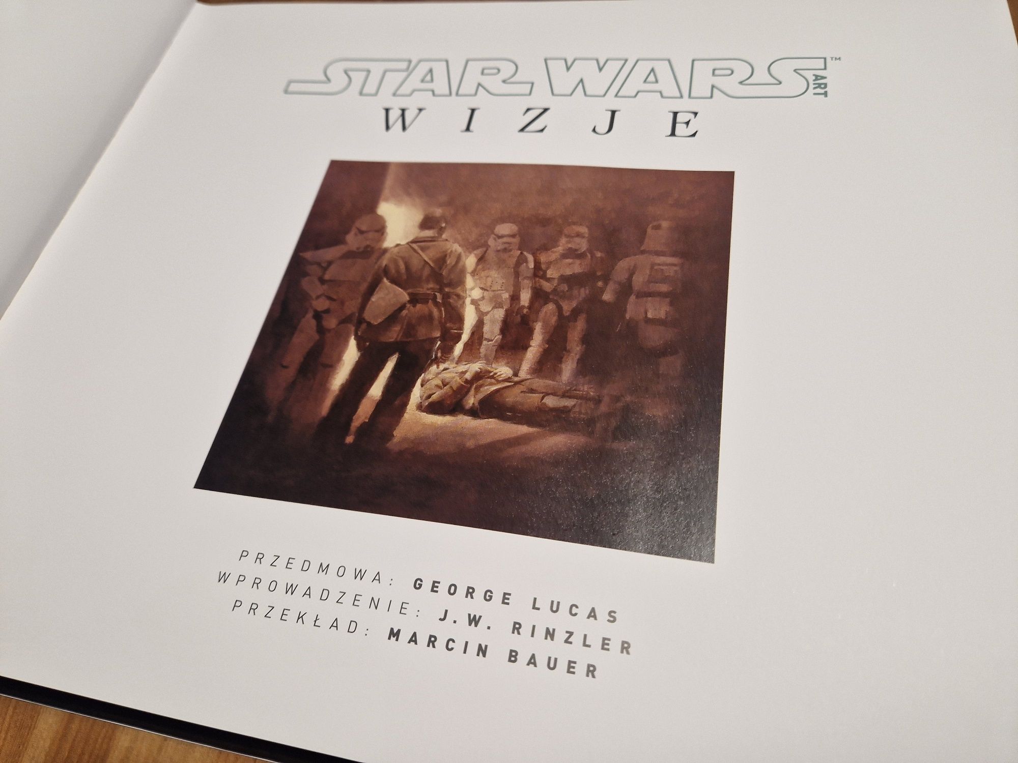 Star Wars Wizje album kolekcjonerski Gwiezdne Wojnyprezent