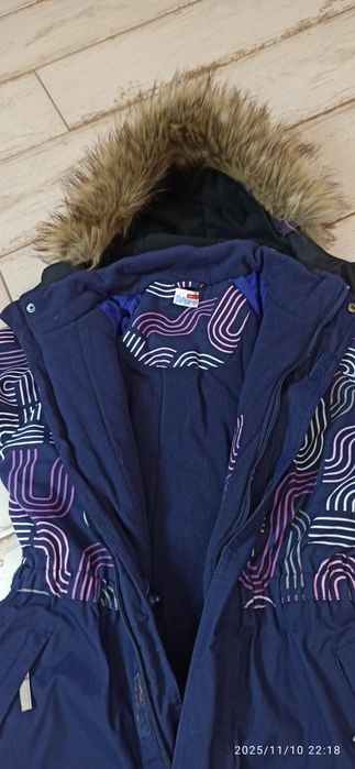 Zimowy kombinezon dla dziewczynki 8/9 lat 128/134 bdb