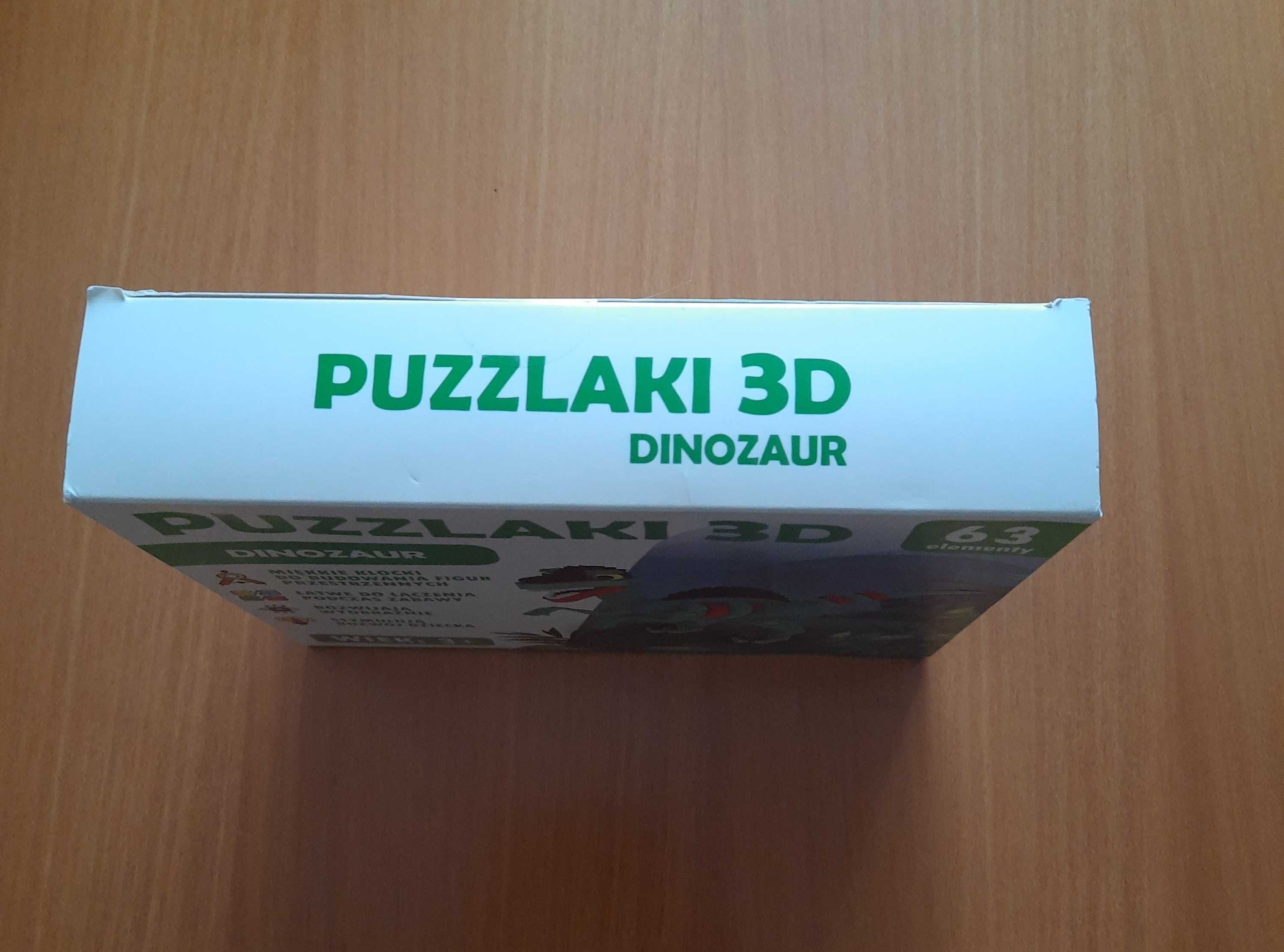 Klocki Puzzlaki 3D - Dinozaur