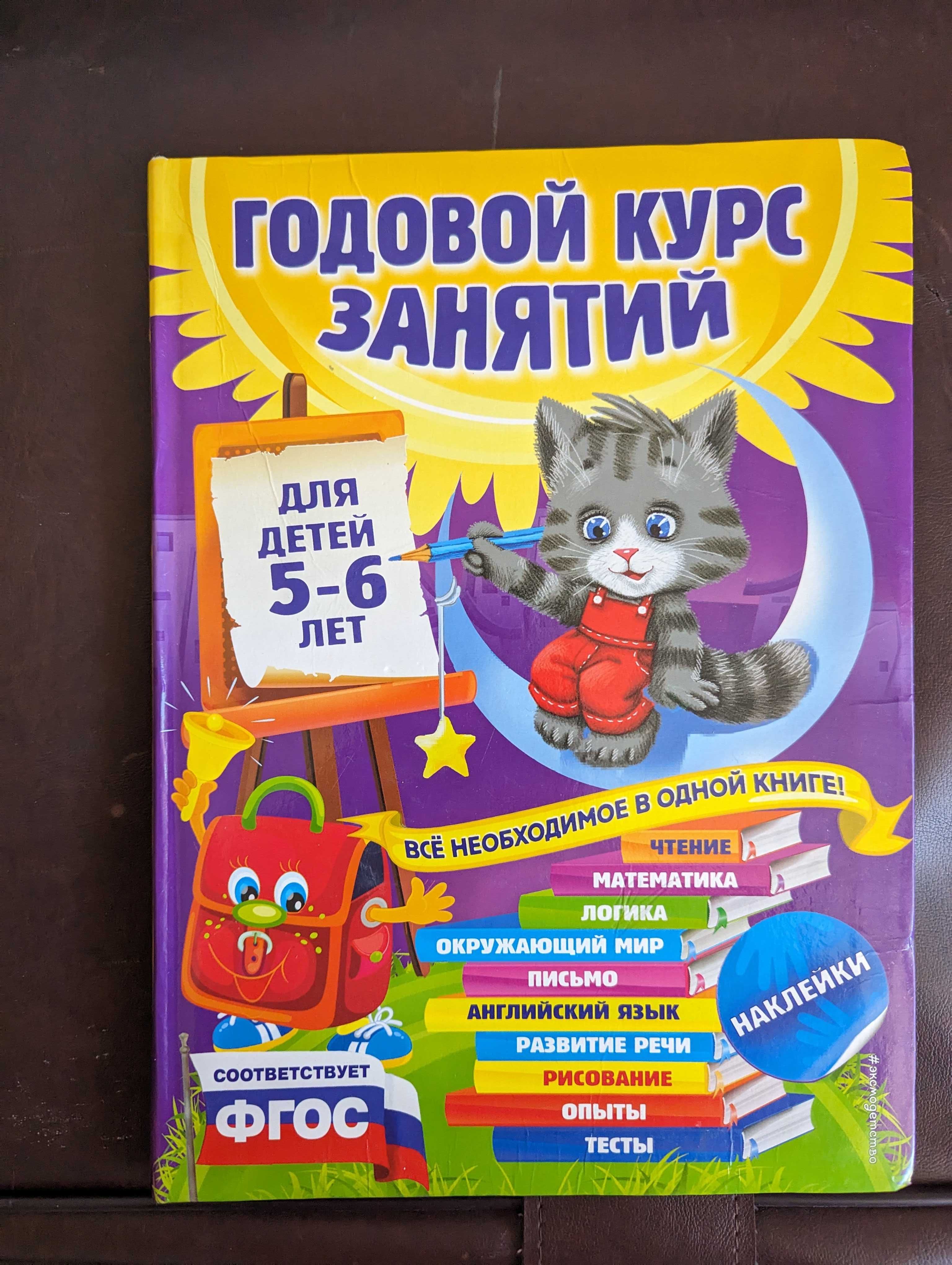 Годовой курс занятий 5-6 лет фгос rosyjski  русский