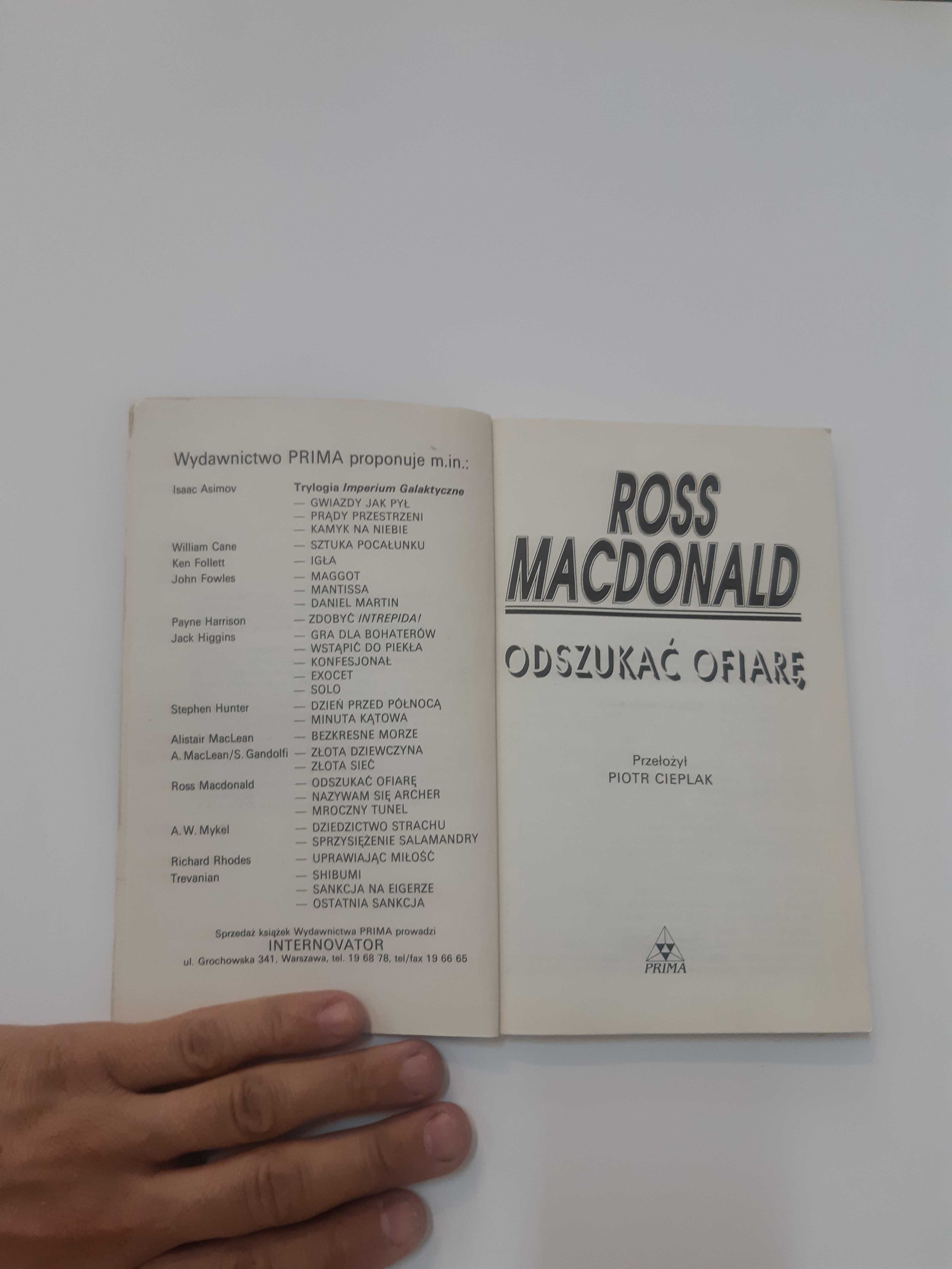 Oszukać ofiarę Ross Macdonald