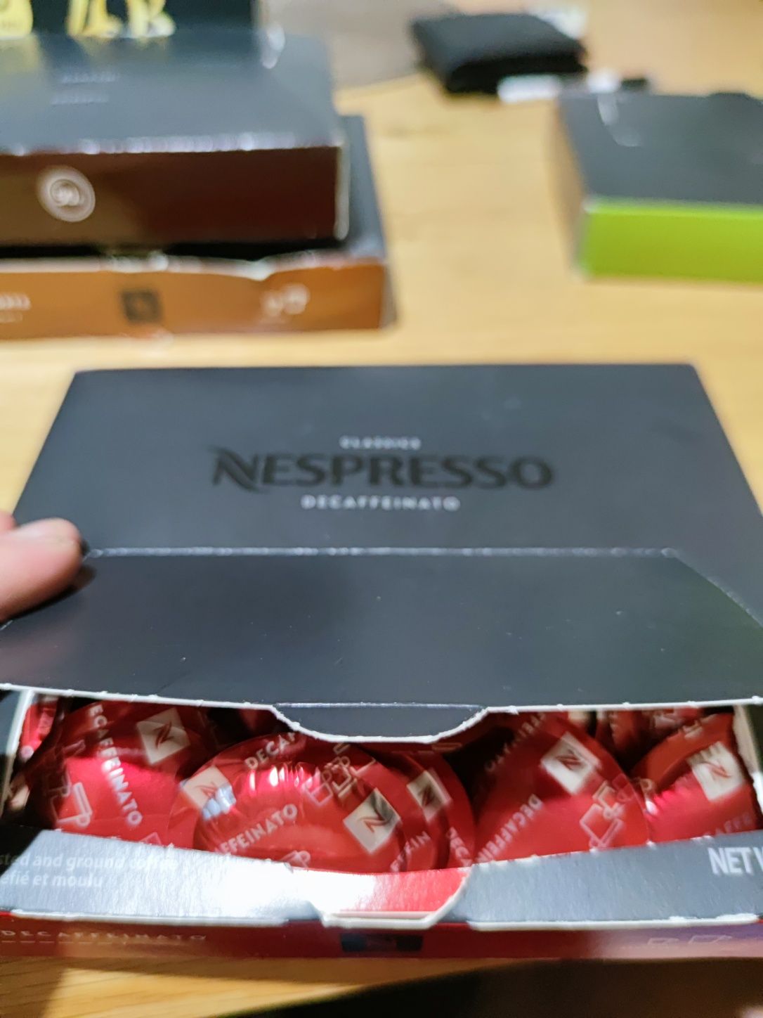 Kapsułki nespresso decaffeinato