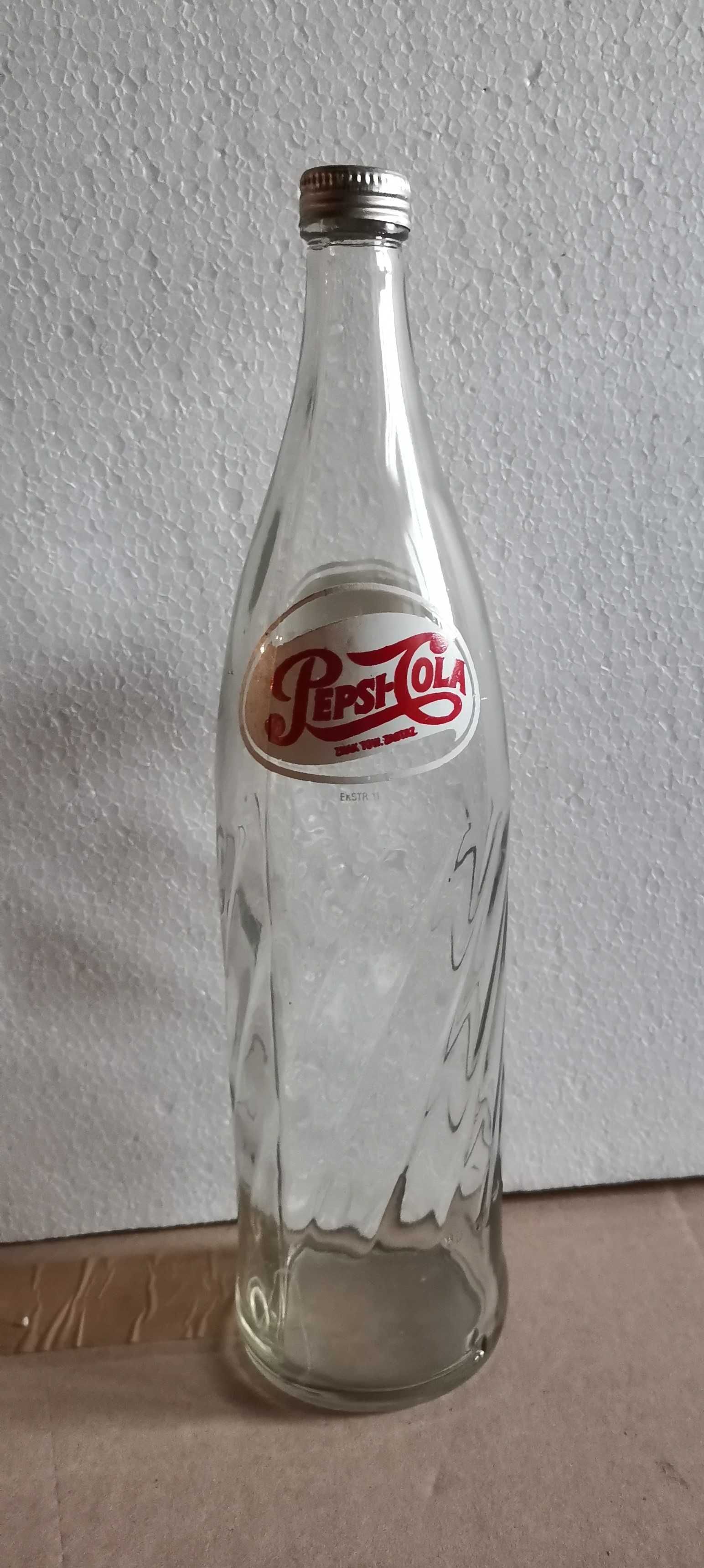 PEPSI-COLA - stara butelka z czasów PRL, kolekcjonerska.