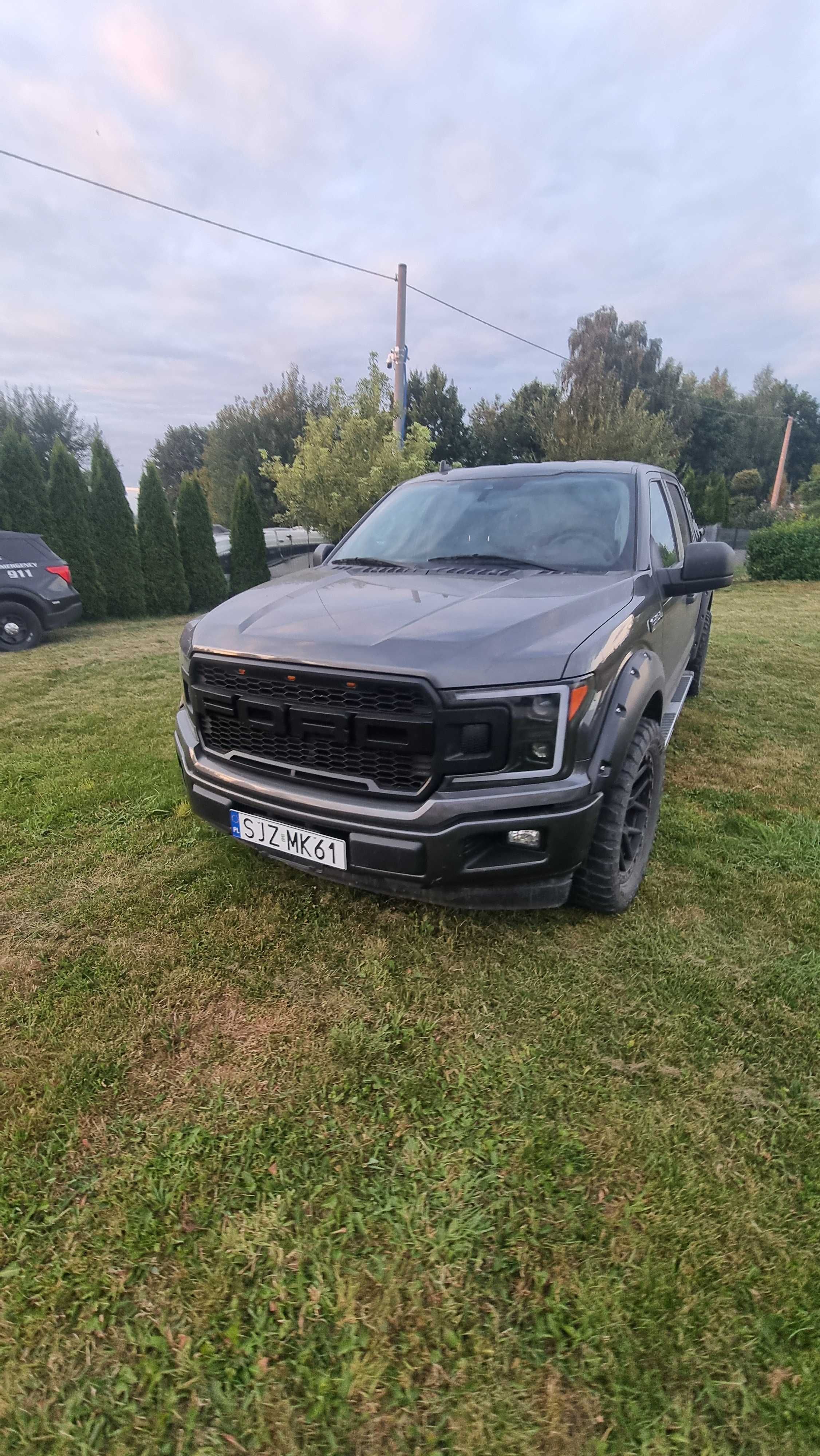 Ford f150 ranger raptor 2.7 v6 biturbo 2020/21r  skóra 60tys km zamian