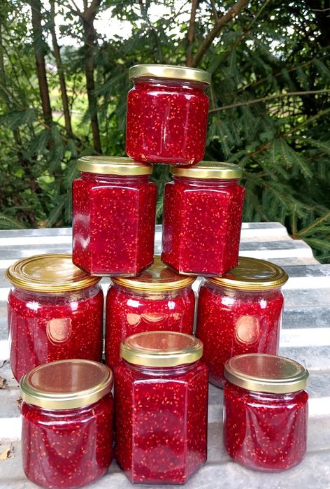 Варення з ЛІСОВОЇ малини варенье,джем,повидло